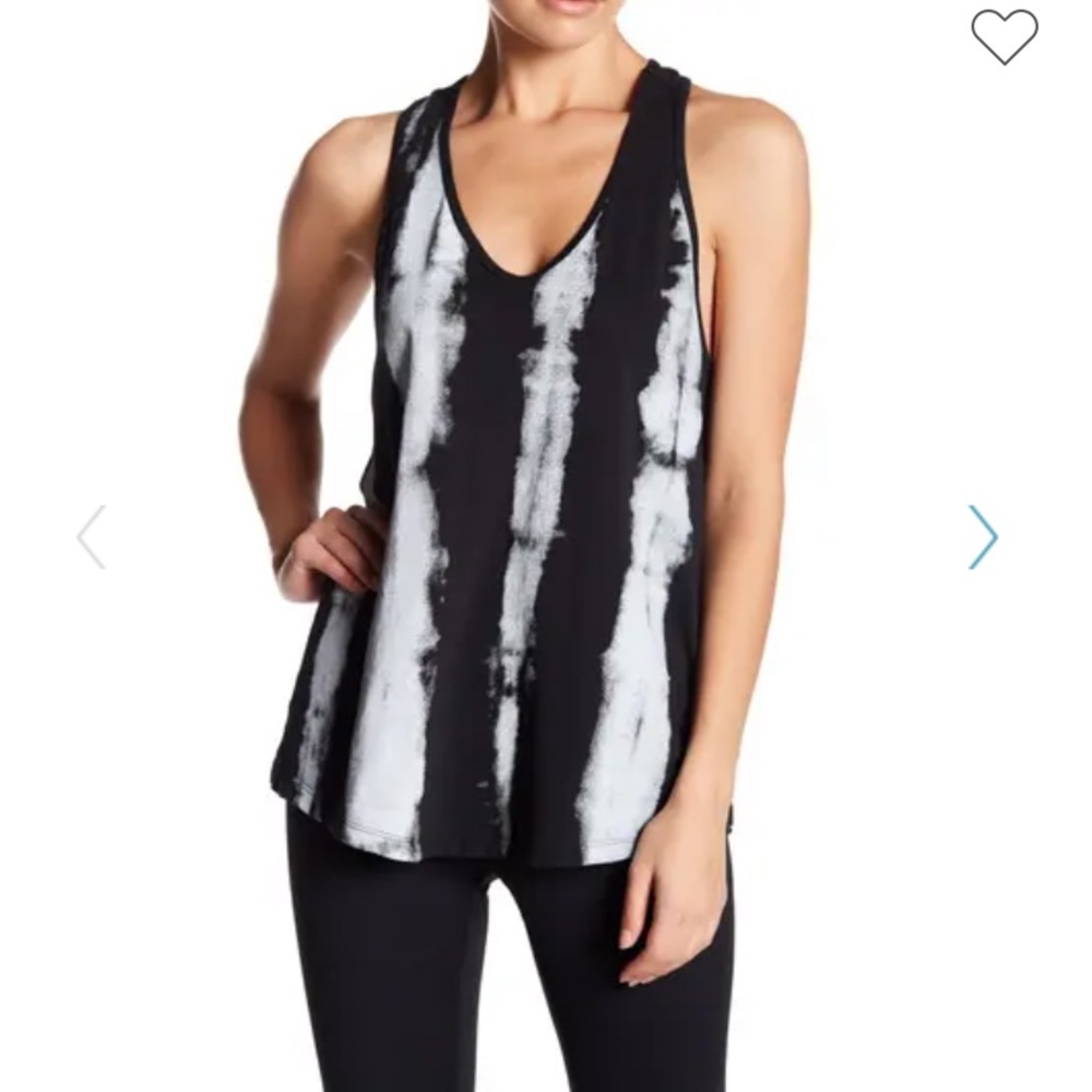 Manduka adorn tie dye racerback gym yoga tank top